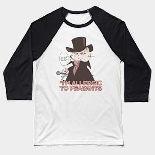 Arrogant Anime Kitty Baseball T-Shirt